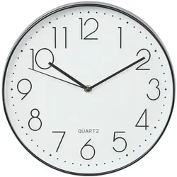 Hama Quarz-Wanduhr »Korsika« 00185873 Ø 30 cm weiß, 30 cm