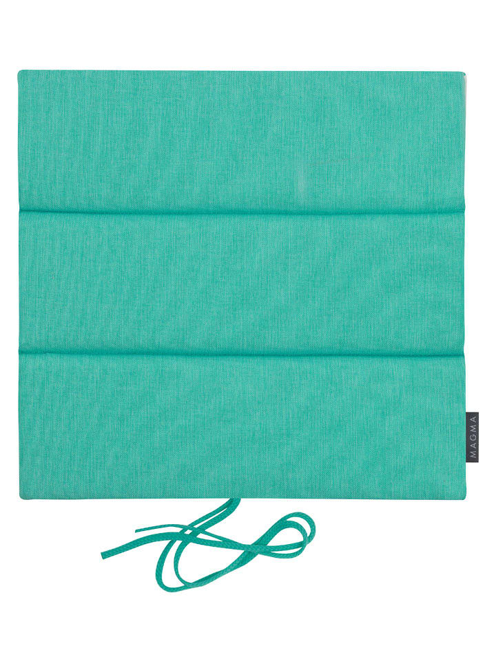 Magma Heimtex Outdoor-Stuhlkissen ''Capri'' in Türkis - (L)40 x (B)40 cm - onesize