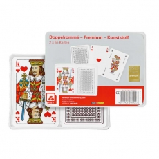 Nürnberger Spielkarten - Doppelromme - Premium Kunststoff - deutsch 289544