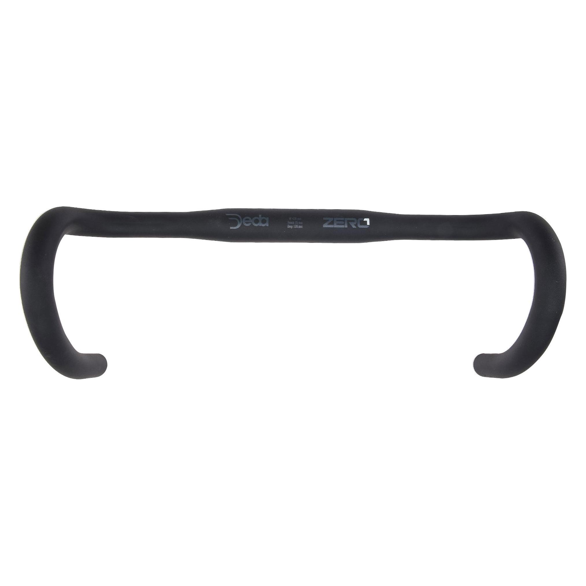 Deda Elementi ZERO1 RHM Lenker, Black on Black (BOB), Alloy 6061 (38 cm) (31.80 mm) (DZ1BOB38)