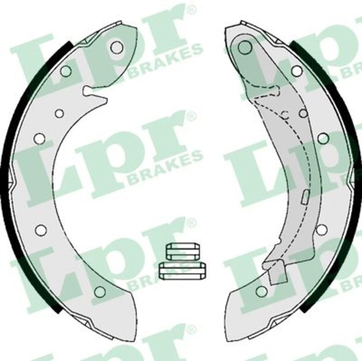 Bremsbackensatz LPR 07165