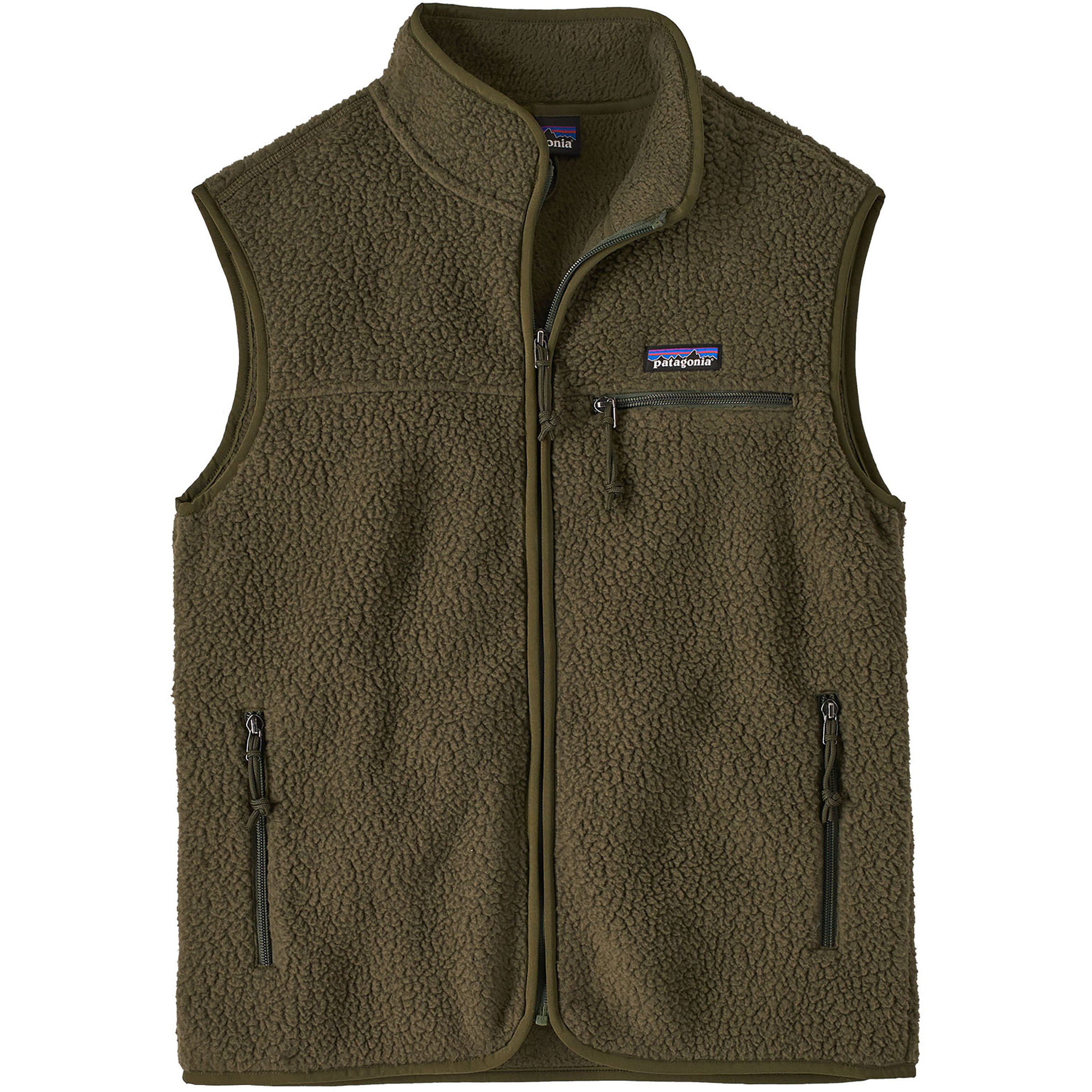 Patagonia Retro Pile Weste Damen Fleecewesten weiss Größe M Trekking Wasserabweisend Wasserabweisend