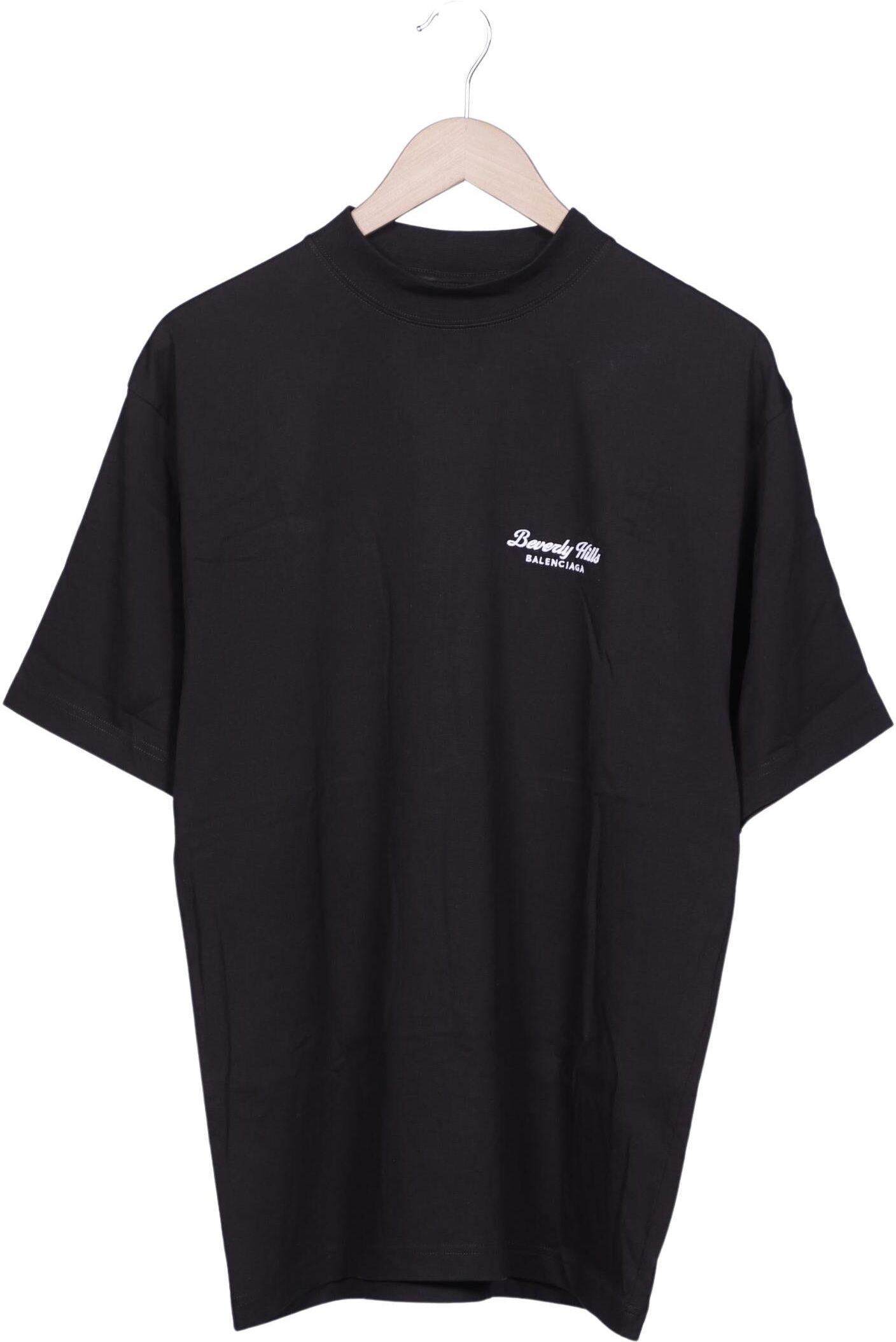Balenciaga Damen T-Shirt, Schwarz, Gr. Xxs, Synthetik / Elasthan / Baumwolle - Second Hand