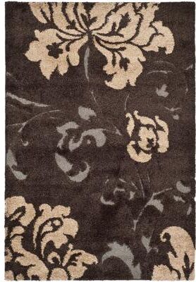 SAFAVIEH Florida Shag Hilde Floral 1.2-inch Thick Rug