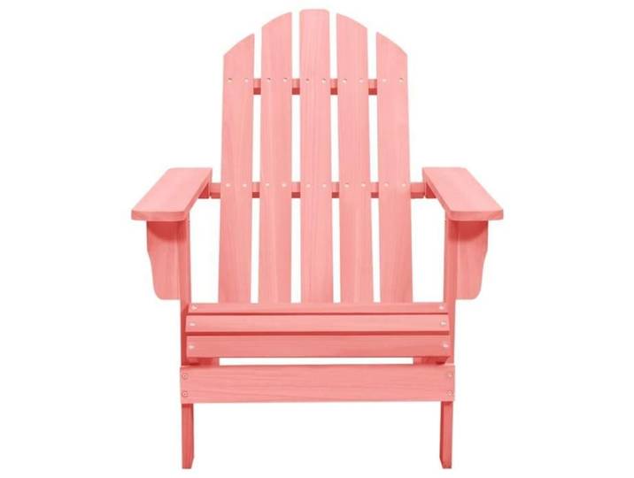 Fauteuil - UMR - Rose Chaise de jardin Adirondack Bois de sapin massif Rose -[r11336]