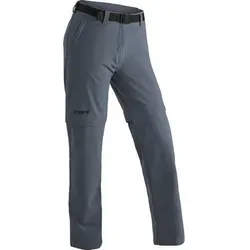 MAIER SPORTS Damen Hose Nata 2 (lang), Größe 38 Lang in Grau Grau