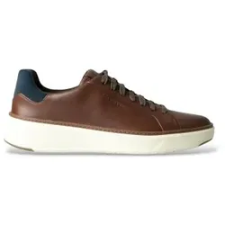 Cole Haan für Herren. C45103 Grandpro Topspin Sneaker braun (44), Leder, Wohnung, Schnürsenkel, Lässig