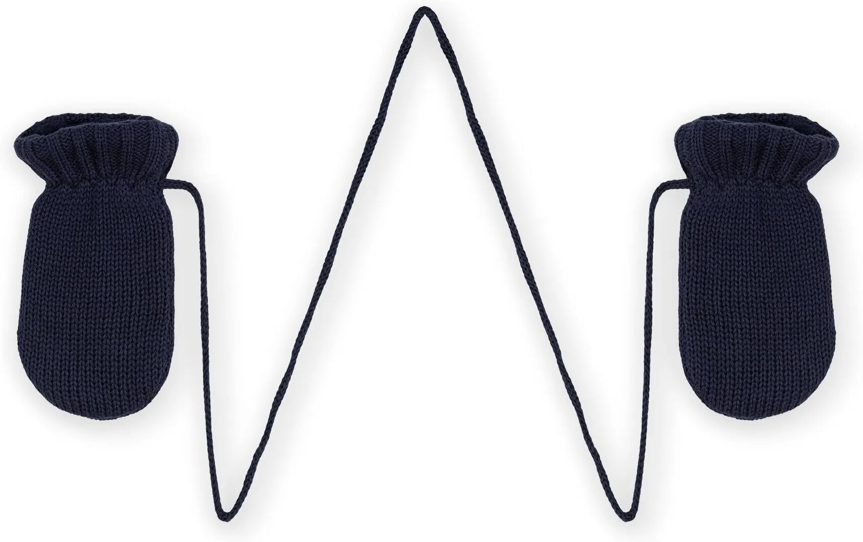 Petit Bateau Moufles Unies Bleu marine 18/24 mois