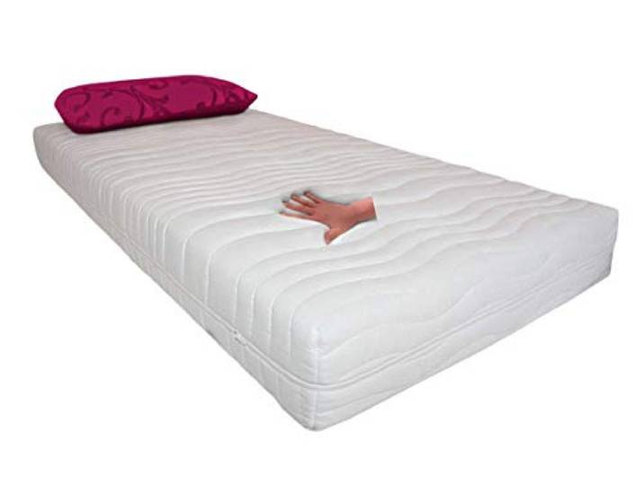 Supply24 Gelmatratze/Gelschaum Matratze Comfort Höhe 20 cm, 5 cm Gel (Schaum) + Kaltschaum H2 / Memory Schaum Schlafen Sie ähnlich wie im Wasserbett günstig (90 x 190 cm)