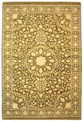 SAFAVIEH Couture Hand-knotted Ganges River Nikia Traditional Oriental Wool Rug with Fringe