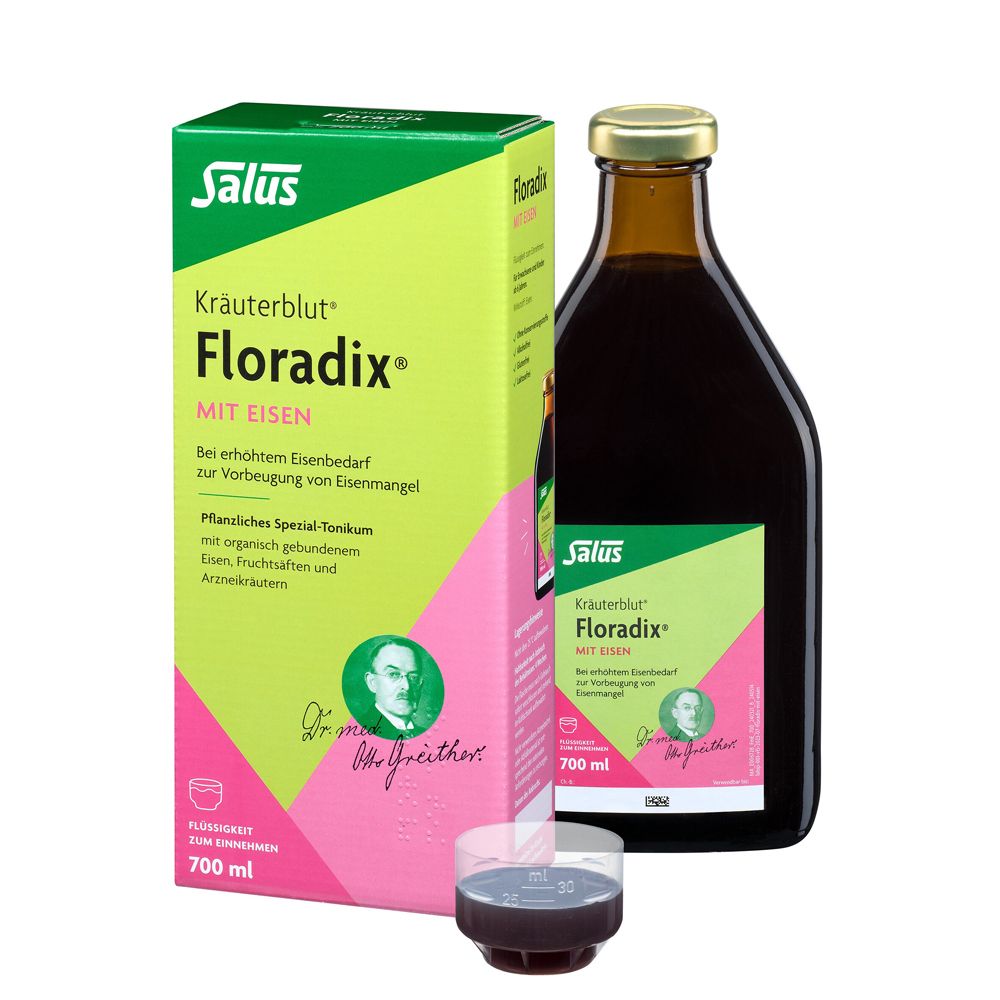 Floradix mit Eisen Flüssigkeit zum Einnehmen 700 ml