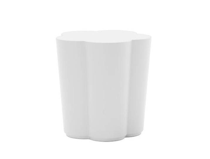 ALMA DESIGN tabouret table basse PEPPER (Blanc - Polyéthylène)