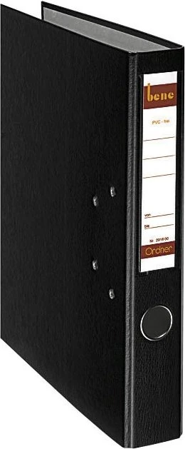 bene No.1 Power Ordner schwarz Kunststoff 5,2 cm DIN A4