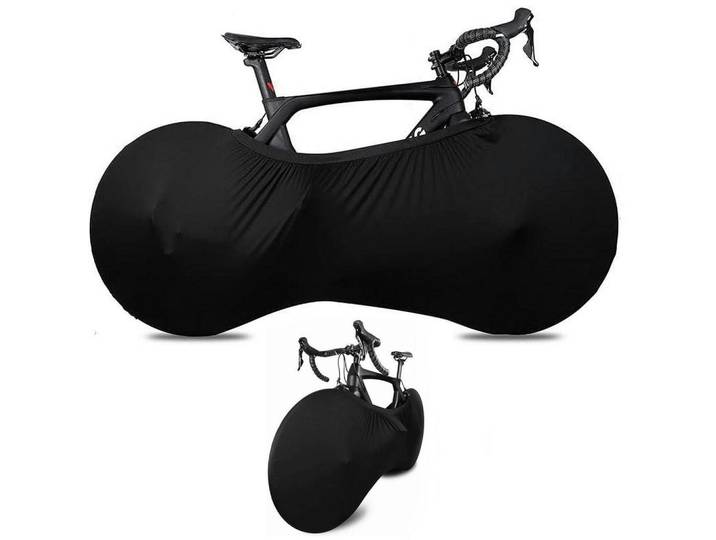 Fahrradabdeckung 160 x 52 x 66 cm Wasserdicht Staubdicht, Schwarz, 70x55x160 cm, Freizeit & Co, Sport & Fitness, Fahrräder, Fahrradzubehör
