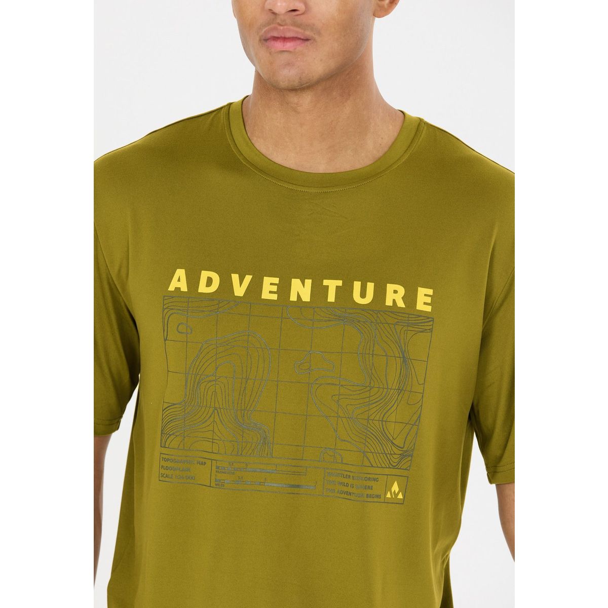 Whistler Linx M SS T-shirt avocado (3218) M W261240-GRS-3218-M