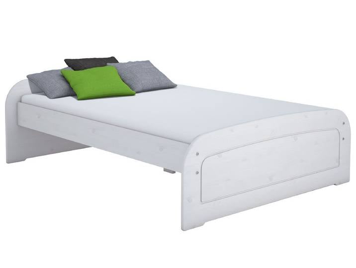 loft24 Bettgestell Rachel, Bettrahmen, Bett, Doppelbett, Kiefer, Landhaus Stil