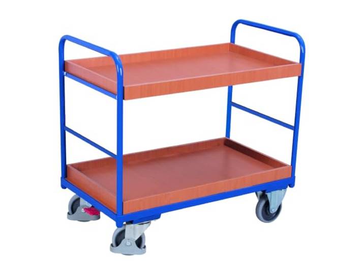 VARIOfit Etagenwagen niedrig 1.000 x 700 mm 2 Tabletts