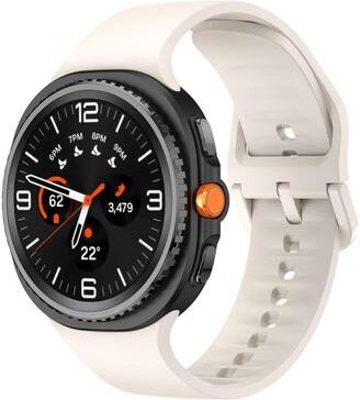 Everyday Crate Samsung Galaxy Watch8 Band Soft Silicone Watch Band Adjustable Replacement Strap For Watch8 Classic starlight