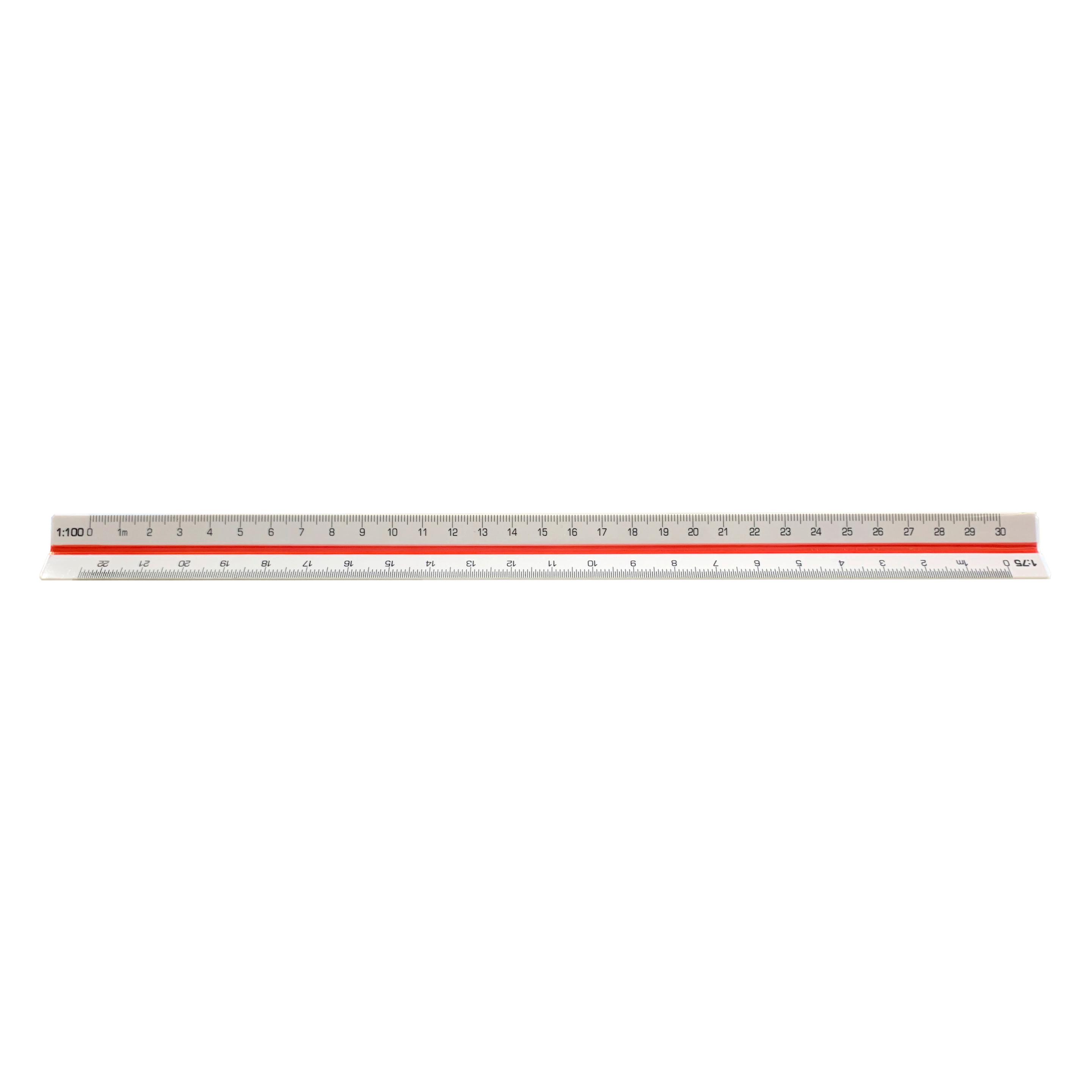 Linex Reduktionsmassstab (30 cm, Kunststoff) (100413048)