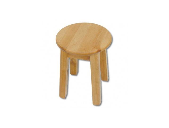 JVmoebel Sitzhocker Massiver Holzhocker aus Kiefer in Braun für Gäste und Küche, Made in Europa