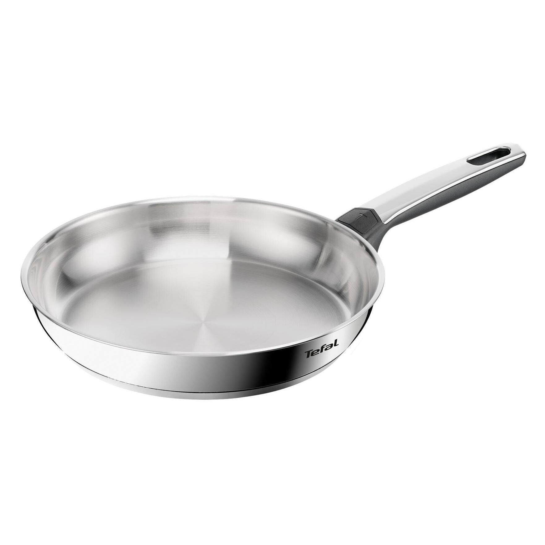 Tefal Emotion+ (Bratpfanne, Edelstahl, 28 x 5.60 cm) (E3350645)