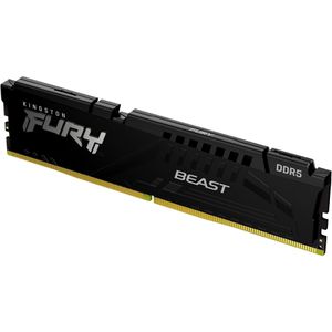 Kingston Arbeitsspeicher FURY Beast, KF552C40BB-16, 16 GB, DIMM, CL40, schwarz, DDR5-5200
