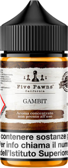 Five Pawns Gambit Liquido Shot 20ml Torta Mela Vaniglia Caramello Panna