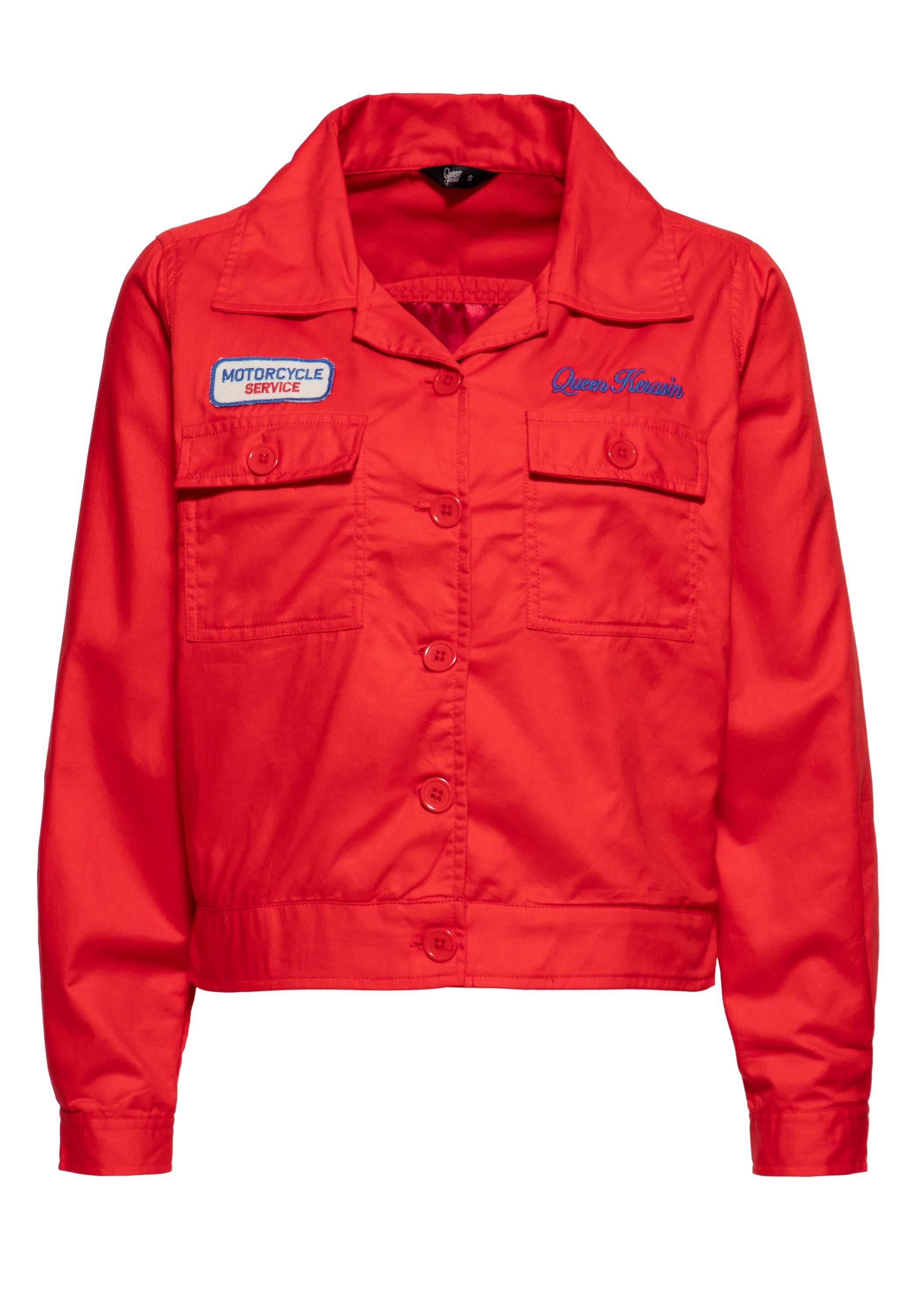 Queen Kerosin Damen Workwear Jacke Faster Then The Wind