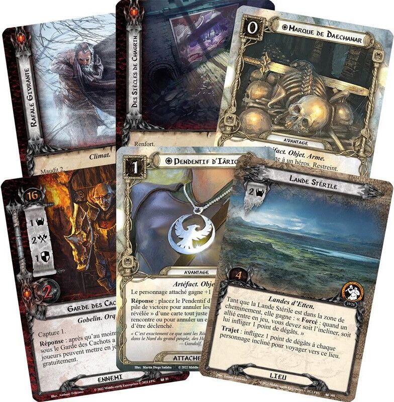 Fantasy Flight Games Le Seigneur des Anneaux JCE - Le Réveil d'Angmar - Campagne