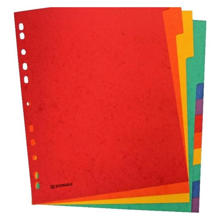 Donau Register A4 12-teilig mehrfarbig (330367)