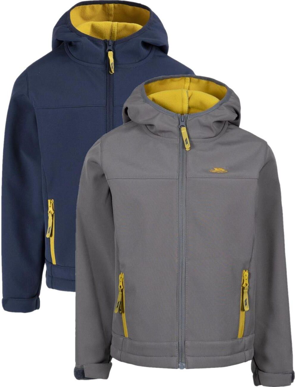 Trespass Faster- Unisex Softshell Jacket  / Softshelljakke Navy/sulphur 3/4