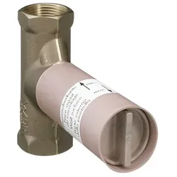 hansgrohe Grundkörper 15974180 für Absperrventil, mit Keramikscheiben