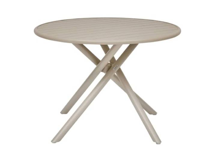 HESPERIDE - Table de Jardin 4 Places nebullia d105cm Argile