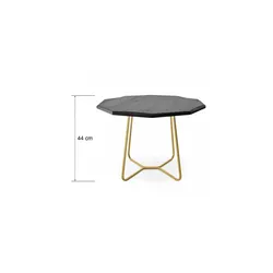 Couchtisch   ¦ gold ¦ Maße (cm): B: 70 H: 44