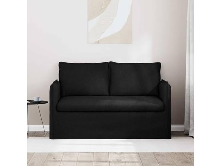 KTHLBRH Modulares Sofa, schwarz, 136 x 82 x 85 cm Stabiler Metallsockel, modulares Design, geeignet für Wohnzimmer und Schlafzimmer