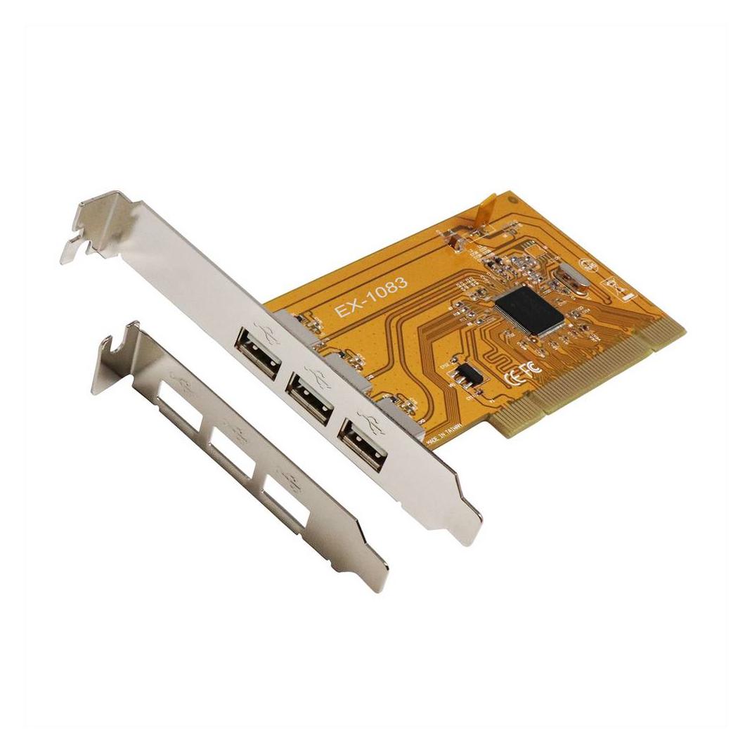 Exsys EX-1083, 3 Port USB 2.0 (EX-1083)