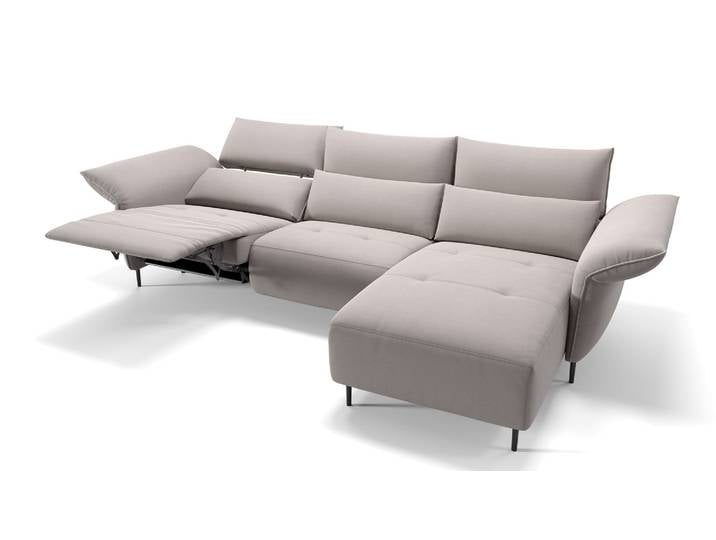 Stoff Ecksofa BOSA L-Form Herz-Waage-Funktion Sitzecke Eckcouch