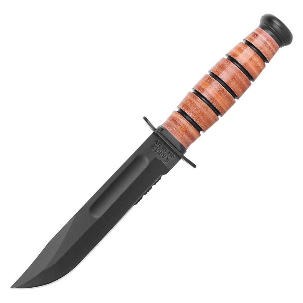 Ka-bar 1252 Short USMC Serrated Knife (13.30 cm) (56745862)