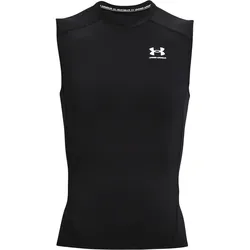 Under Armour Armour Funktionstank Herren | Gr. L | schwarz - schwarz