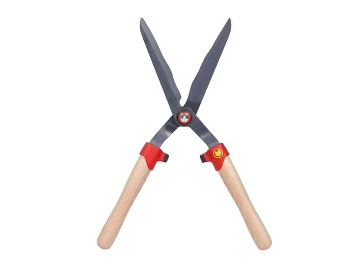 WOLF-Garten HS-WW 73AHA007650 Heggenschaar met gekartelde rand en houten handvat