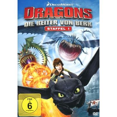 Dragons - Die Reiter von Berk - Staffel 1 / Vol. 1-4 [4 DVDs], DVD