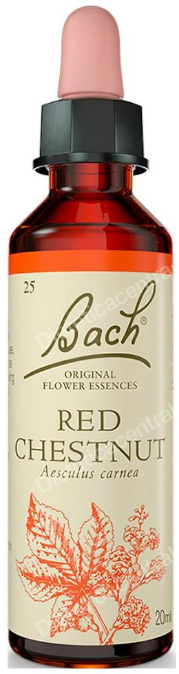 Flores de bach originales flores bach red chestnut castao rojo 20ml.