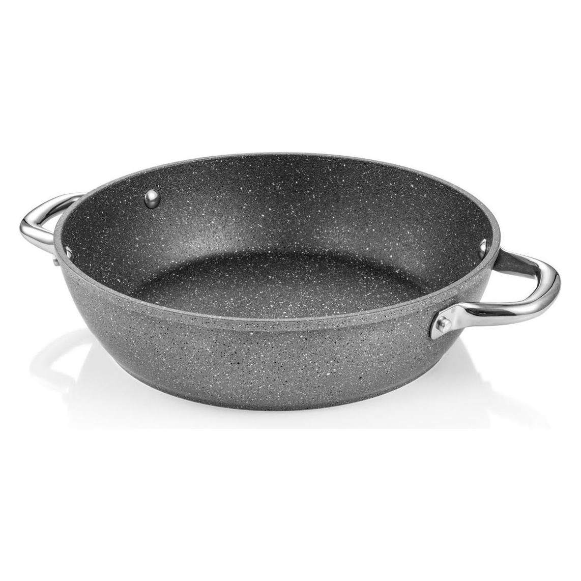 Tescoma Tiefe Bratpfanne i-PREMIUM Stone ø 28 cm, 2 Griffe (66492923)