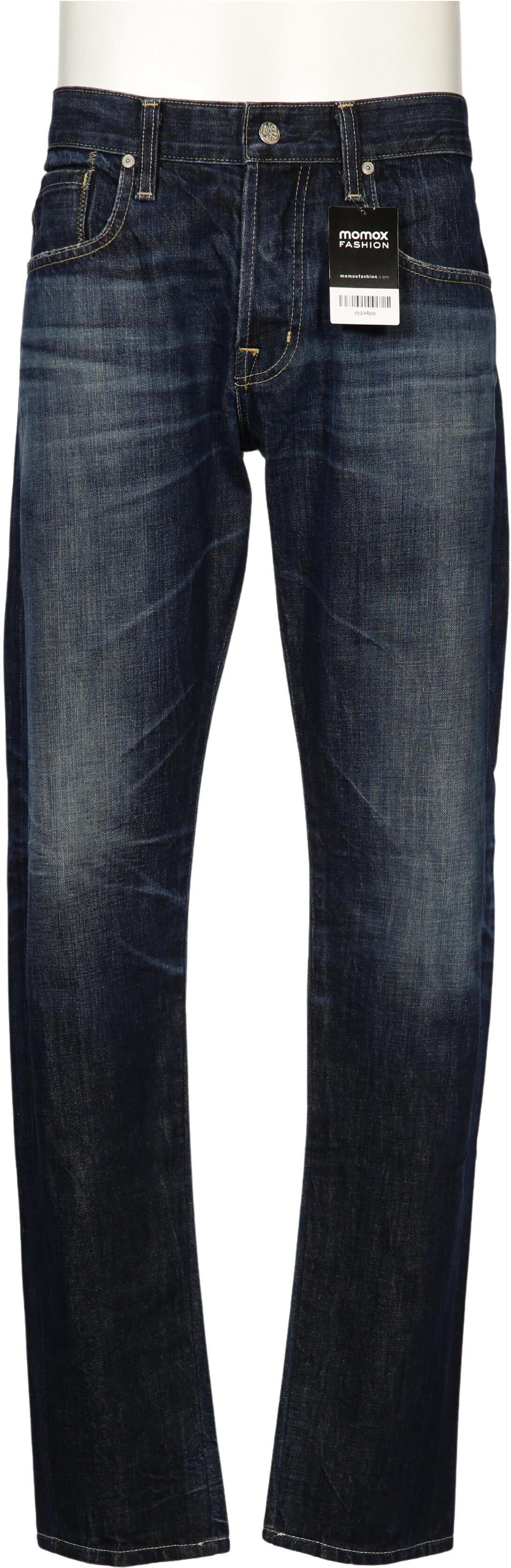 AG Adriano Goldschmied Herren Jeans, Blau, Gr. W34, Baumwolle - Second Hand