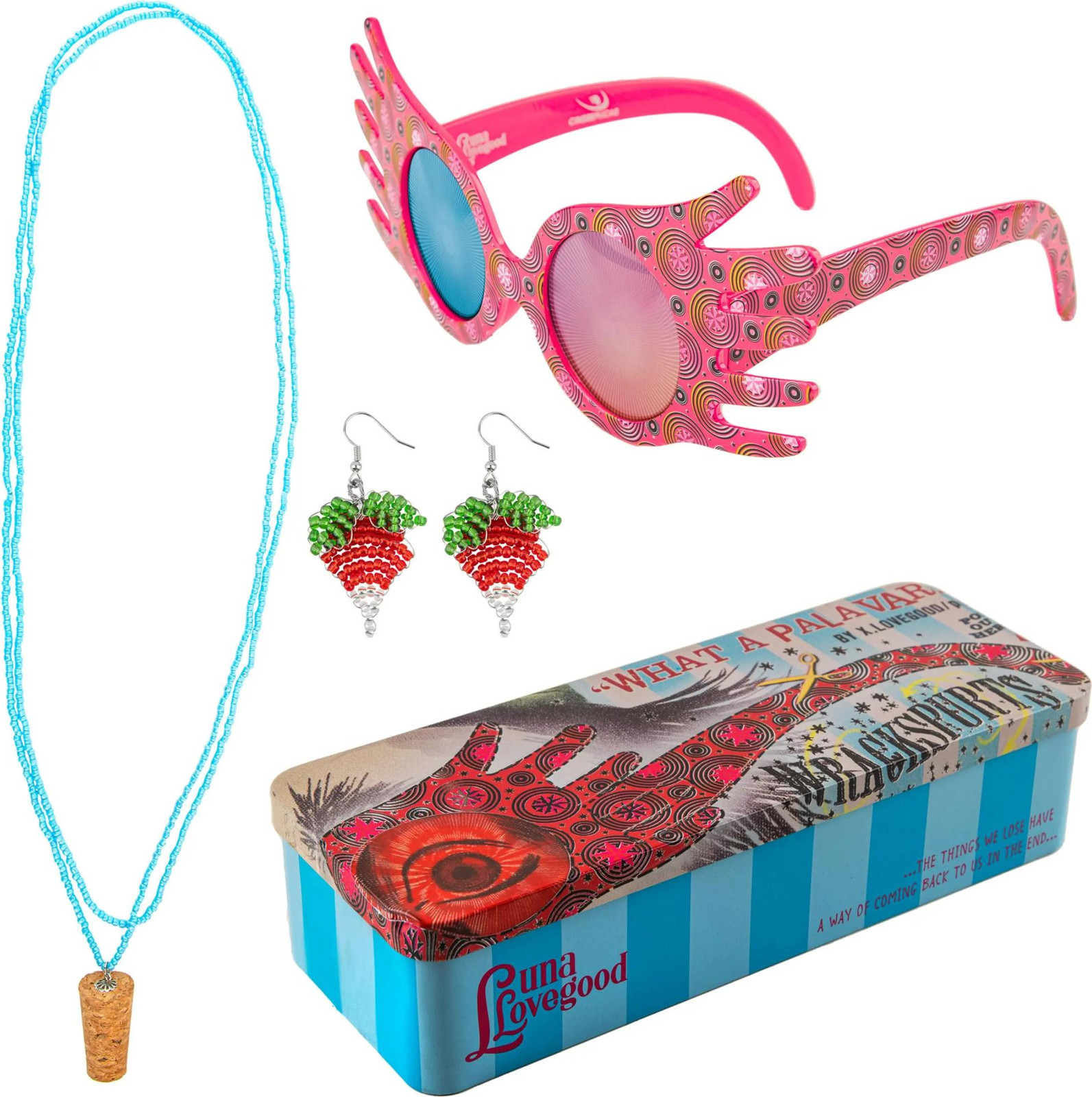 Cinereplicas Harry Potter Luna Lovegood sieradenset, 3-delig