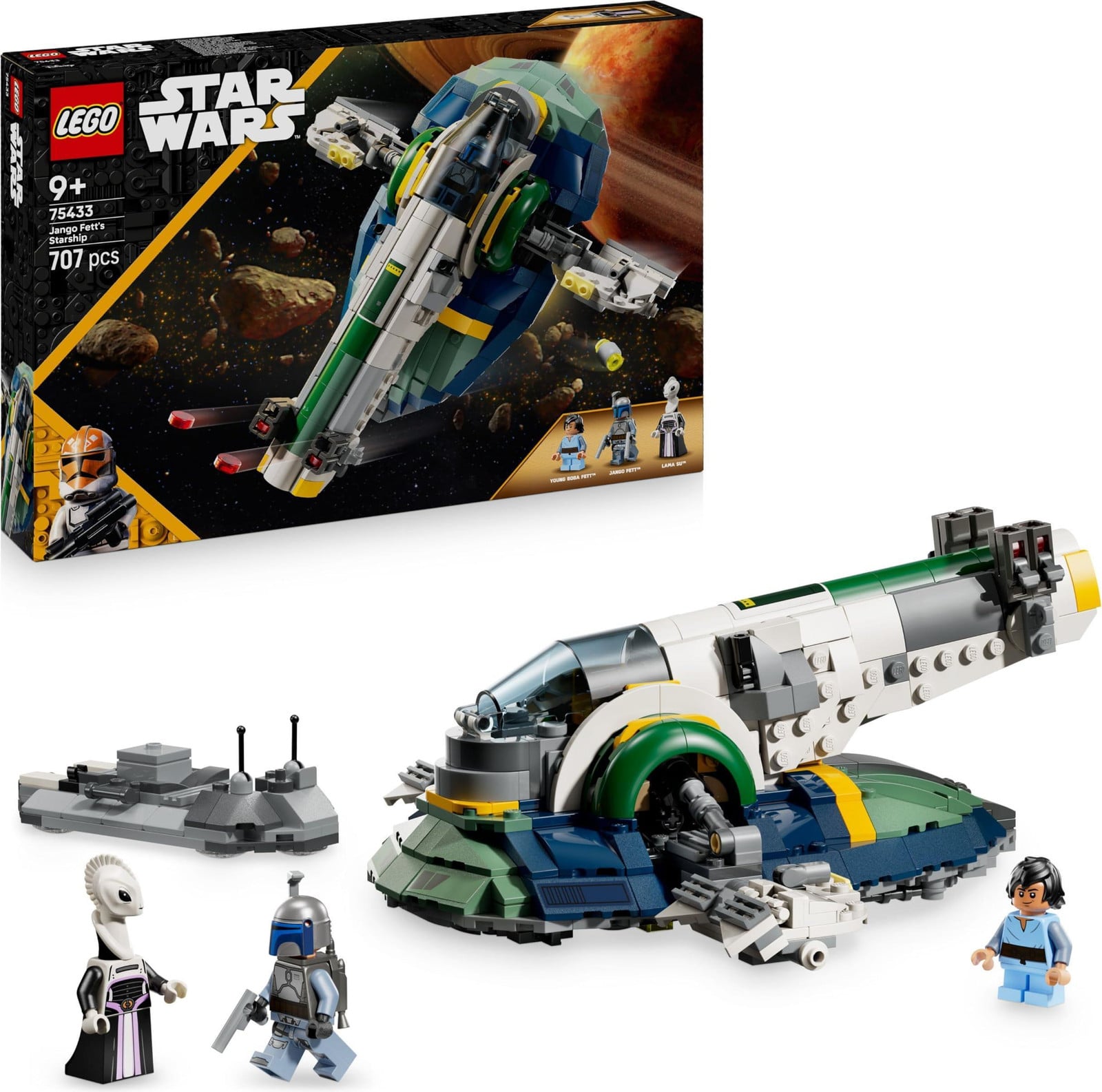 LEGO Star Wars Jango Fett's Starship 75433
