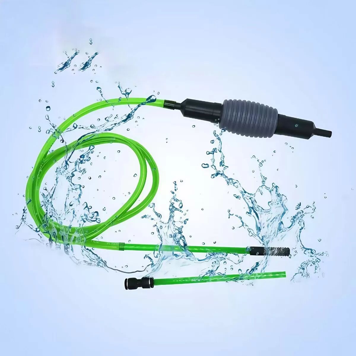 INF 2er-Pack Aquarium Wasserwechsler - Siphon für einfache Reinigung des Aquariums
