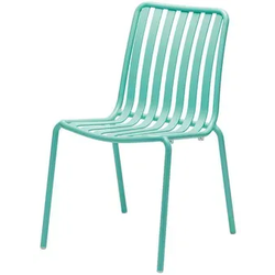 Stuhl Casablanca Aluminium mint türkis 50.5x84.2x59 cm