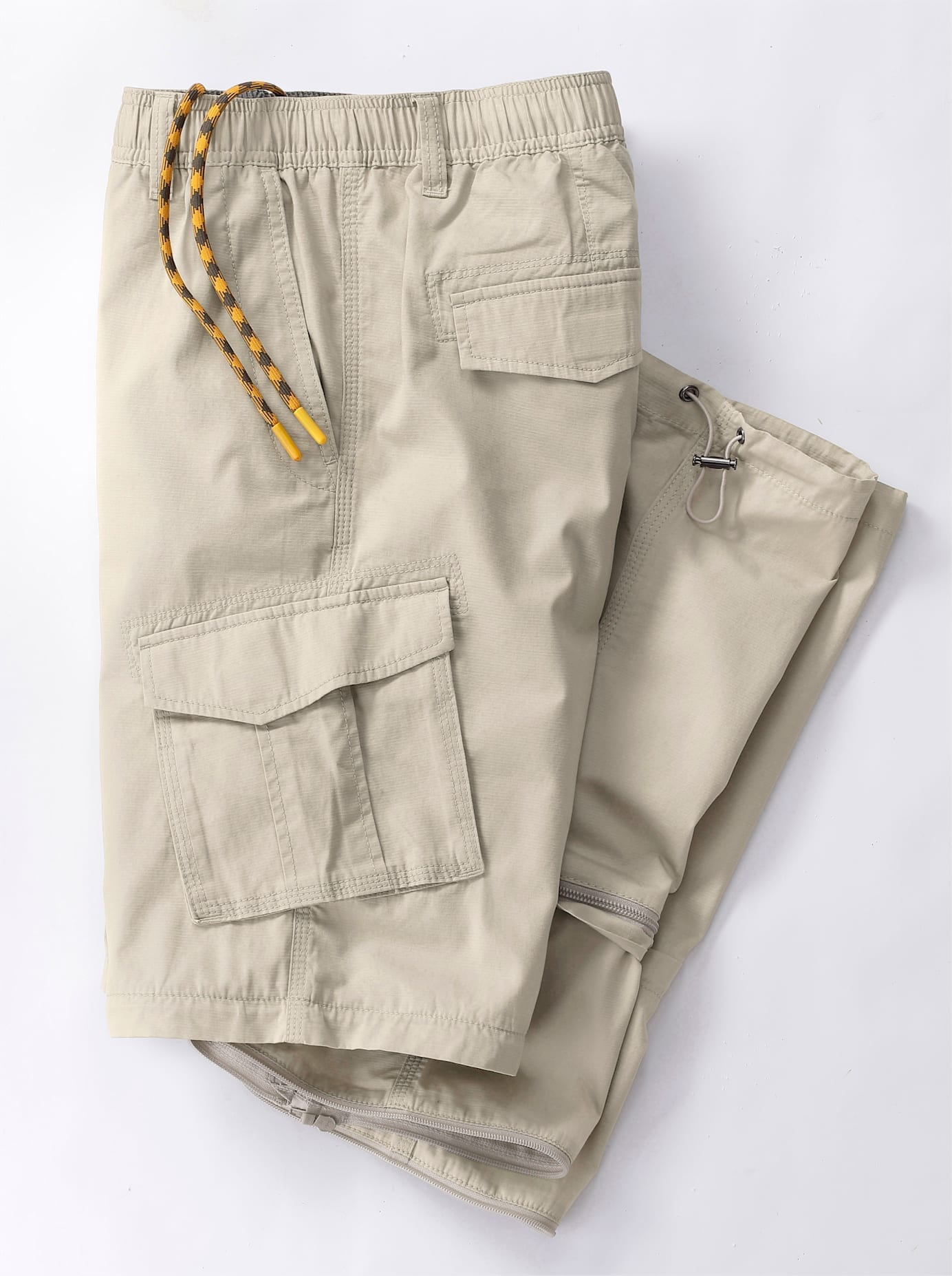 Funktionshose CATAMARAN, Herren, Gr. 26, Unterbauchgrössen, beige (sand), 100% Baumwolle, unifarben, lang, Hosen Funktionshose sand 26, Unterbauchgrössen