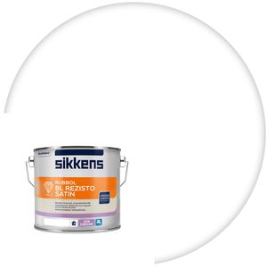 Sikkens Lackfarbe Rubbol BL Rezisto Satin, 1,0l, weiß, innen, seidenglänzend